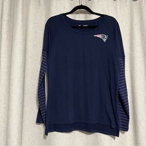 New England Patriots NFL Combine Authentic Women’s Dark Blue Tee